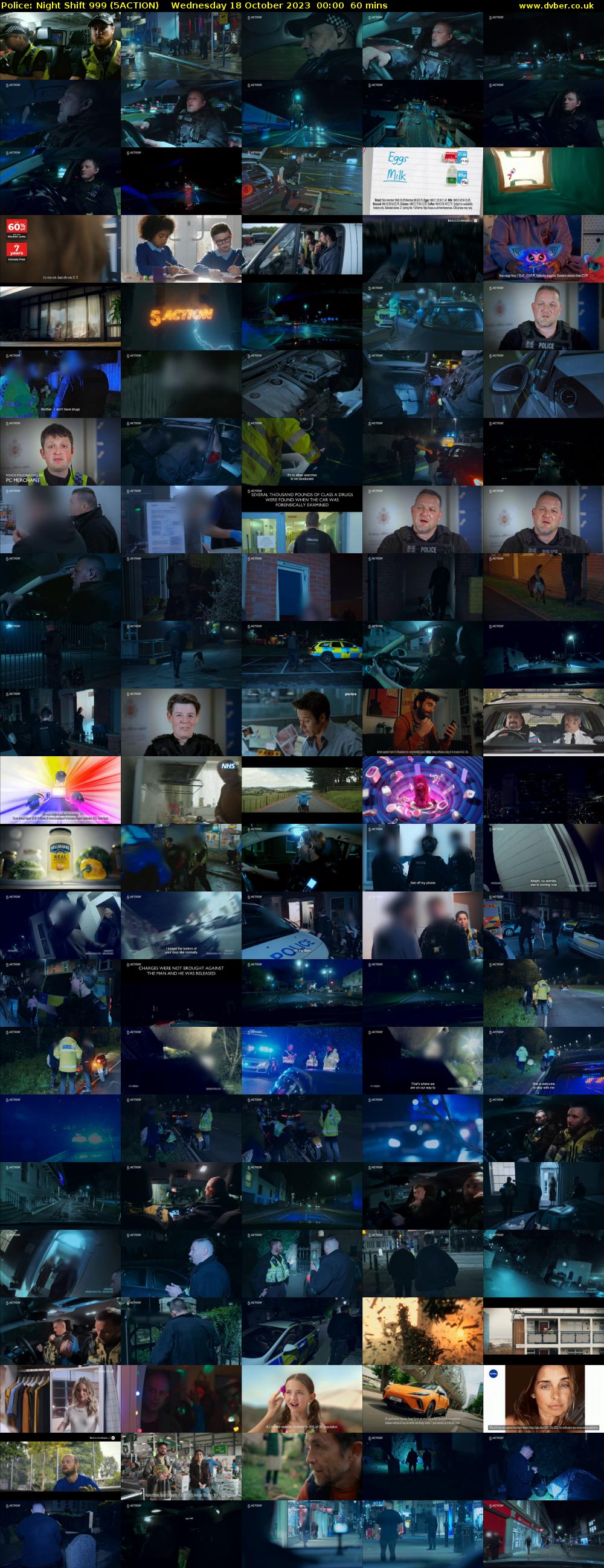 Police: Night Shift 999 (5ACTION) Wednesday 18 October 2023 00:00 - 01:00