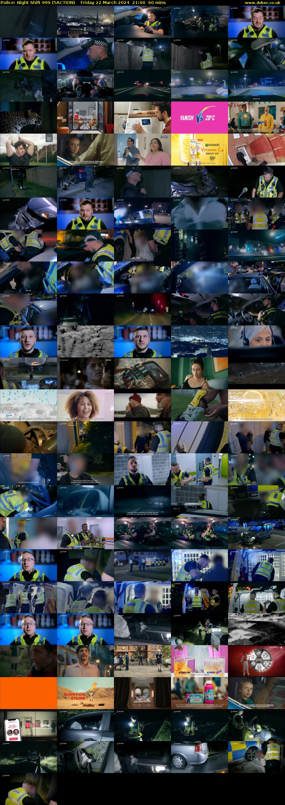 Police: Night Shift 999 (5ACTION) Friday 22 March 2024 21:00 - 22:00