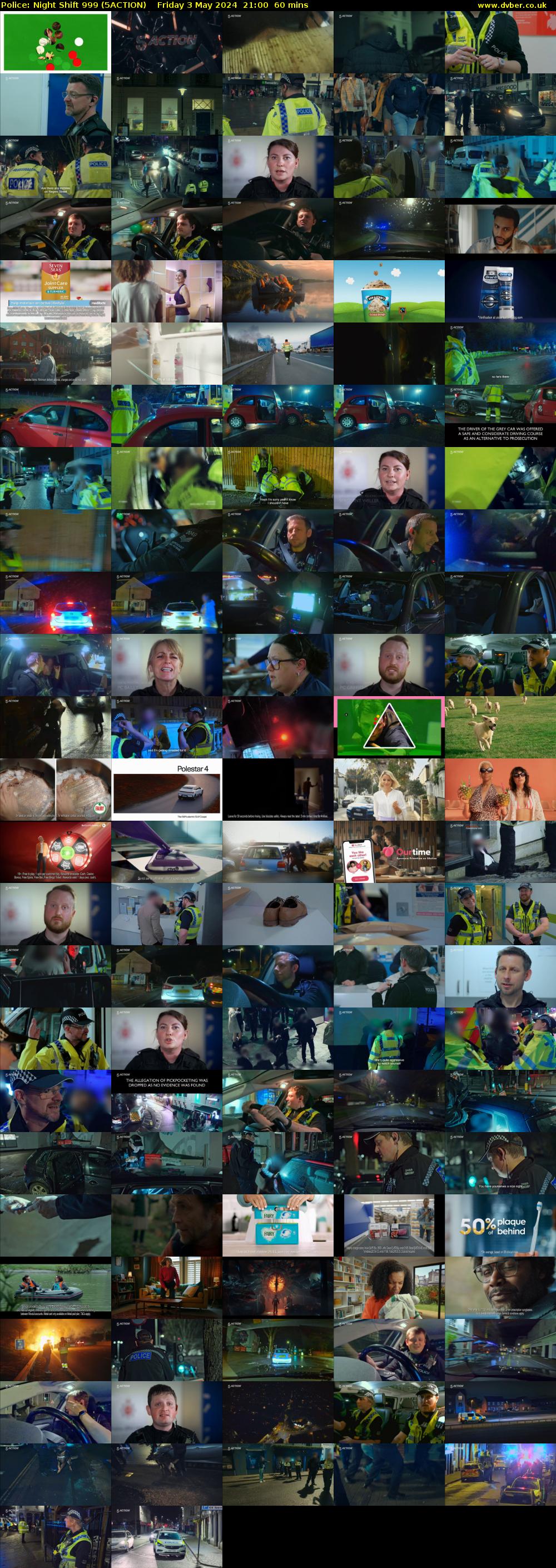 Police: Night Shift 999 (5ACTION) Friday 3 May 2024 21:00 - 22:00