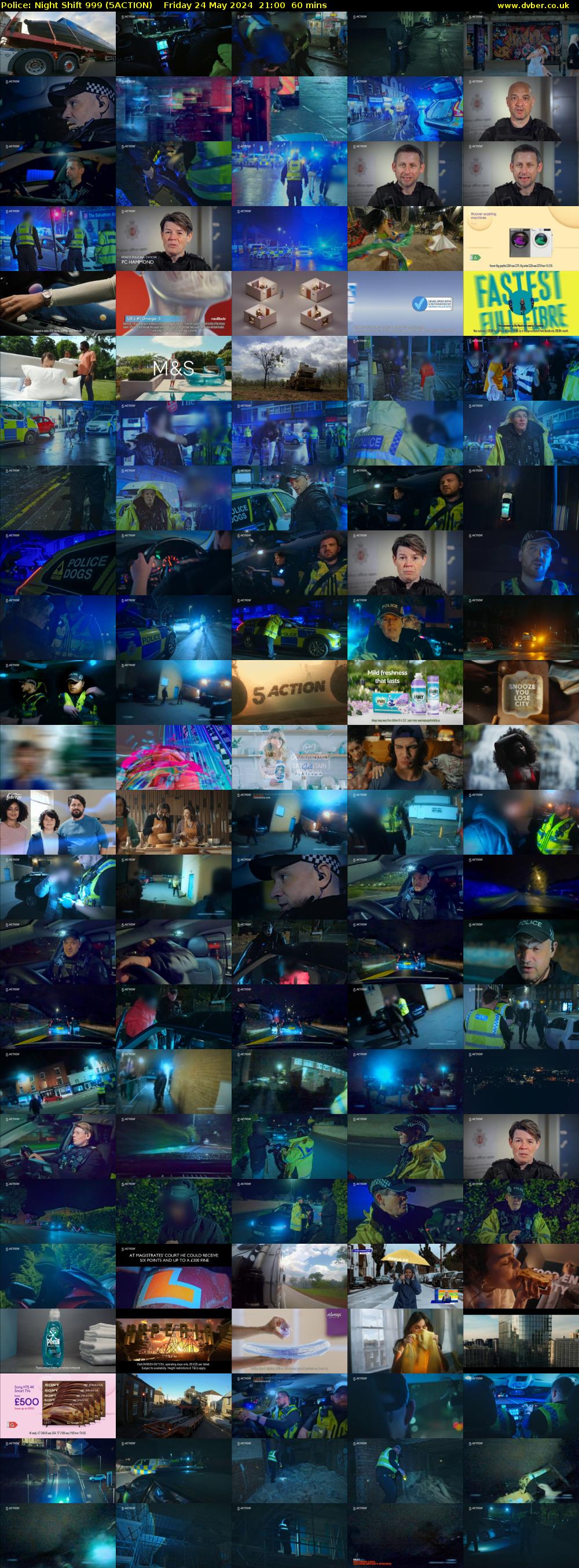 Police: Night Shift 999 (5ACTION) Friday 24 May 2024 21:00 - 22:00