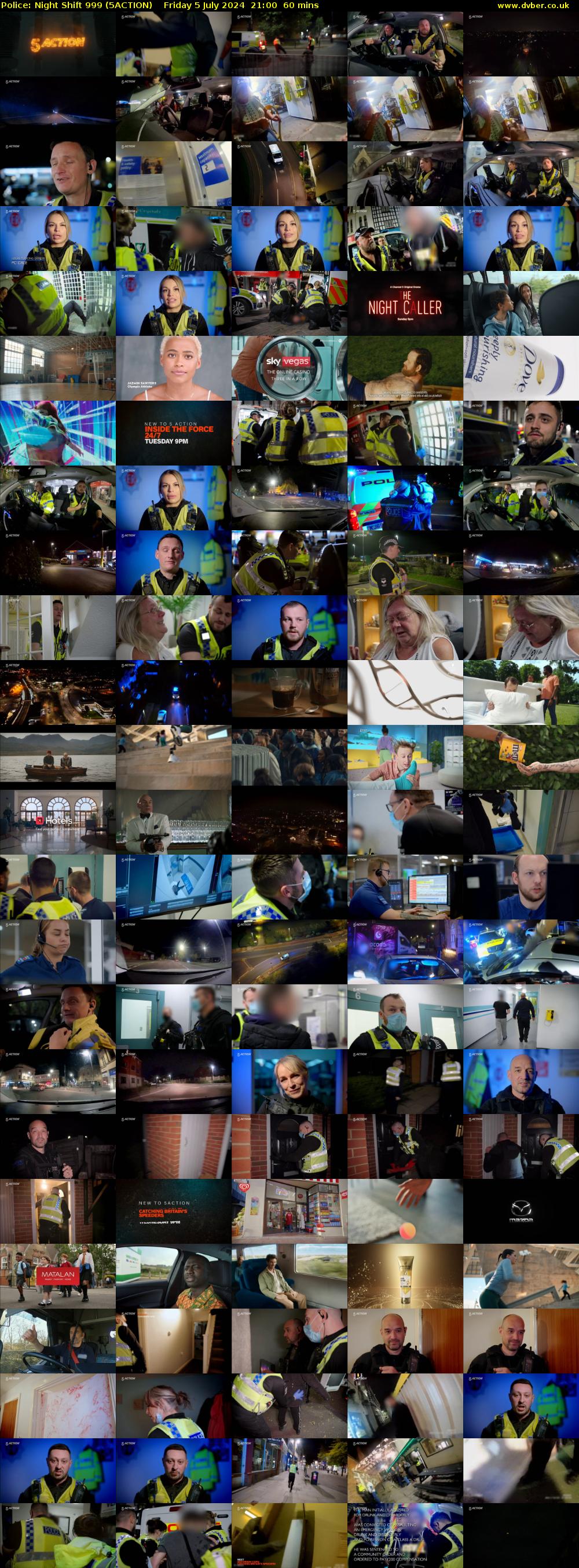 Police: Night Shift 999 (5ACTION) Friday 5 July 2024 21:00 - 22:00