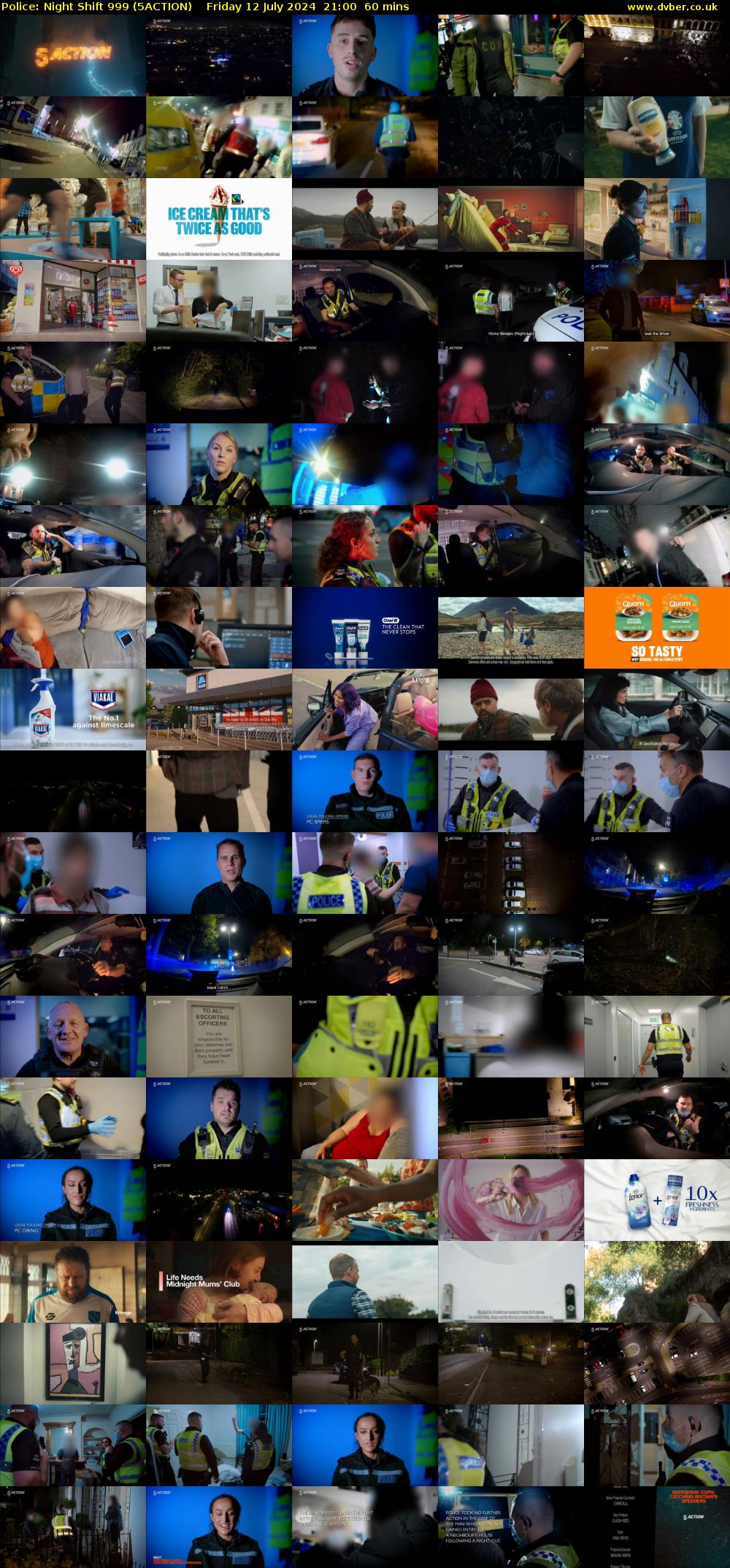 Police: Night Shift 999 (5ACTION) Friday 12 July 2024 21:00 - 22:00