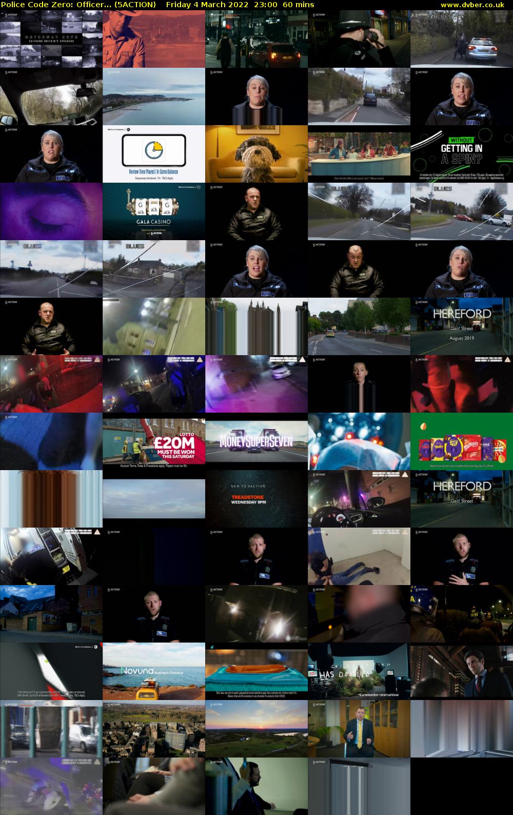 Police Code Zero: Officer... (5ACTION) Friday 4 March 2022 23:00 - 00:00