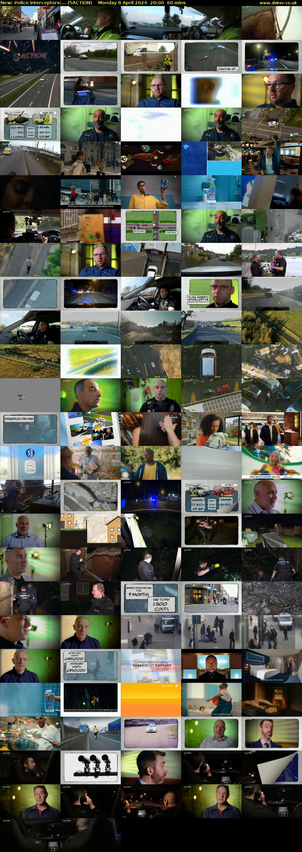 Police Interceptors:... (5ACTION) Monday 8 April 2024 20:00 - 21:00