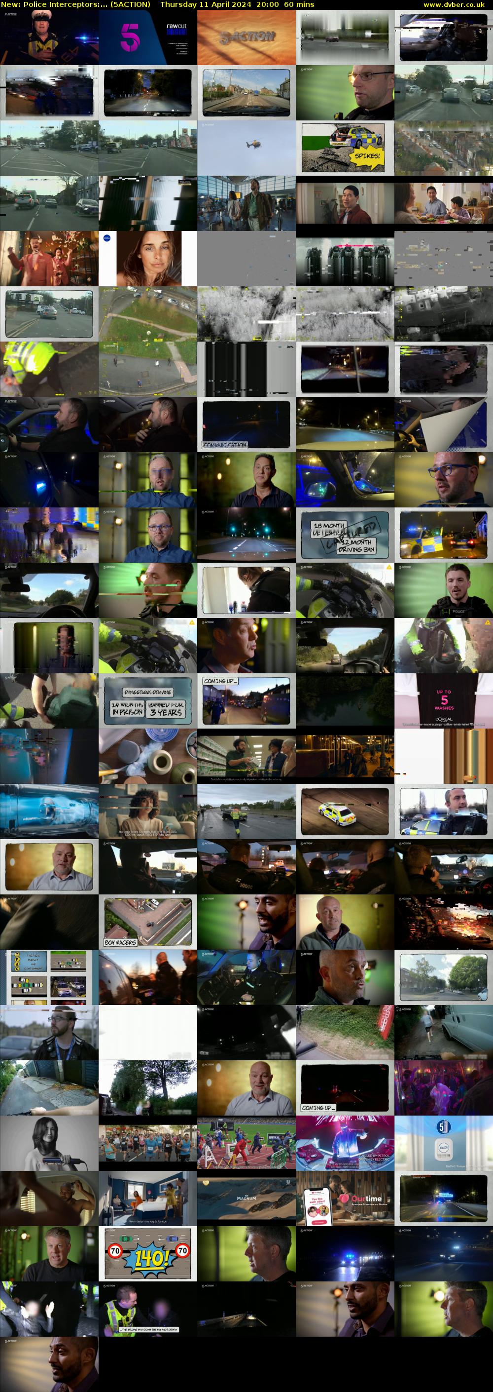 Police Interceptors:... (5ACTION) Thursday 11 April 2024 20:00 - 21:00