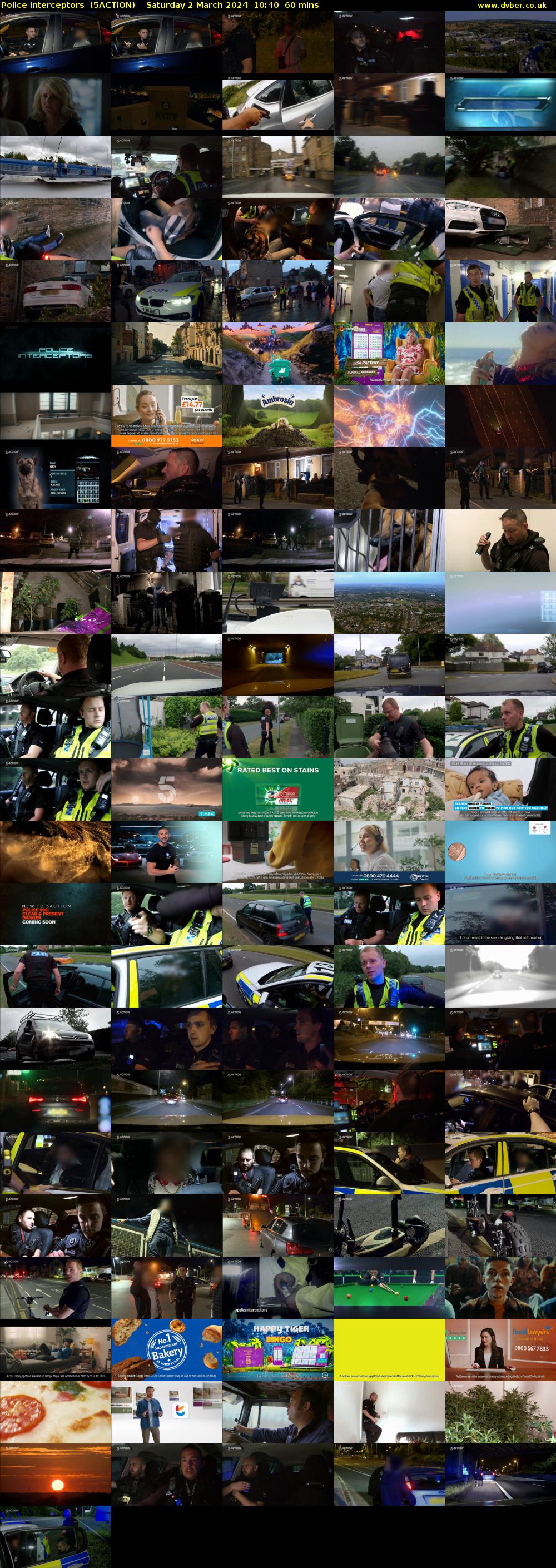 Police Interceptors  (5ACTION) Saturday 2 March 2024 10:40 - 11:40
