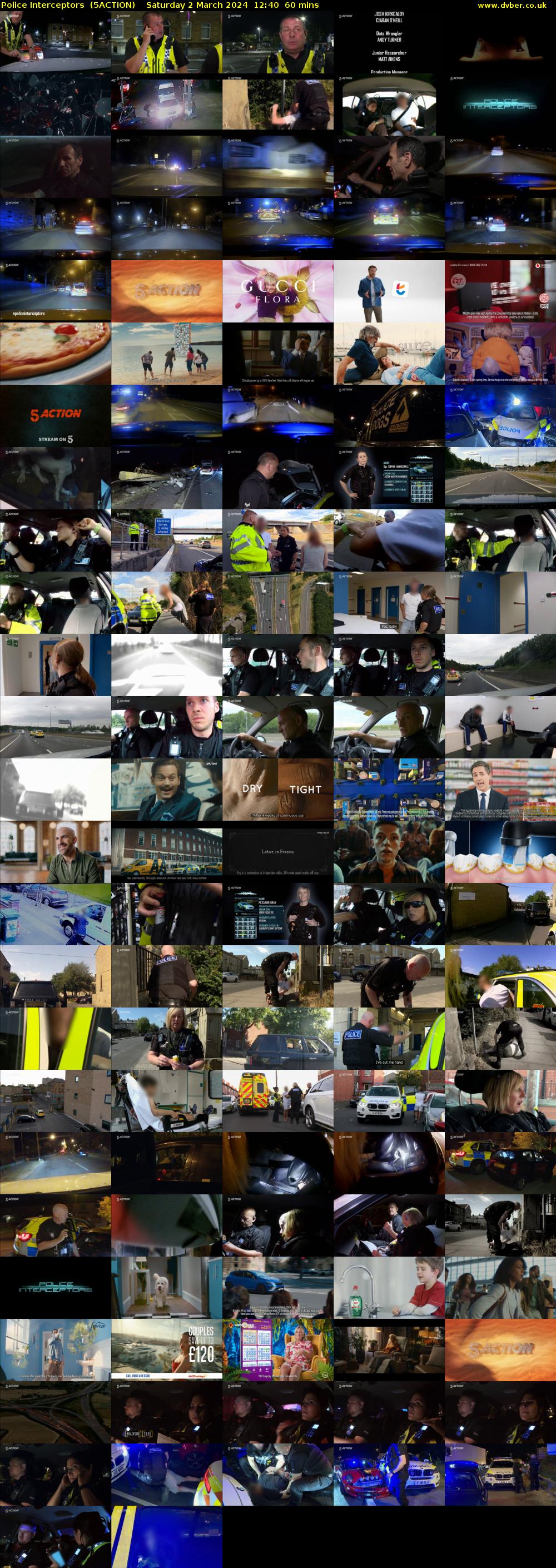 Police Interceptors  (5ACTION) Saturday 2 March 2024 12:40 - 13:40