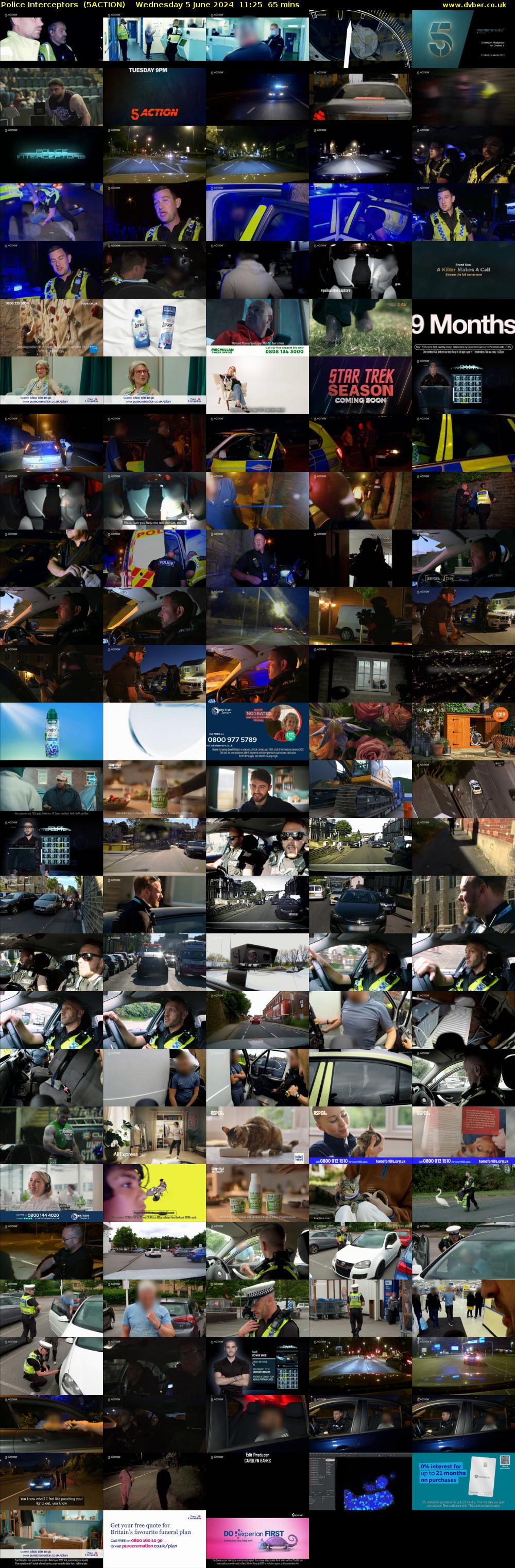 Police Interceptors  (5ACTION) Wednesday 5 June 2024 11:25 - 12:30
