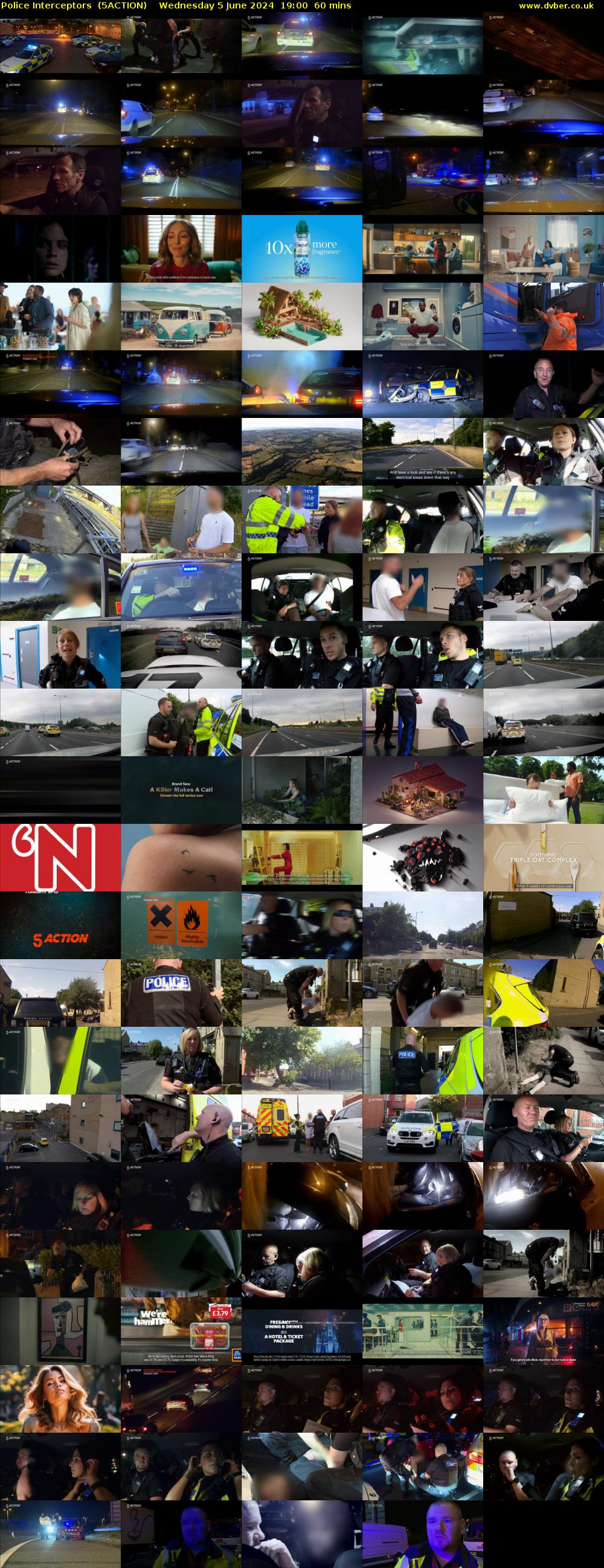 Police Interceptors  (5ACTION) Wednesday 5 June 2024 19:00 - 20:00