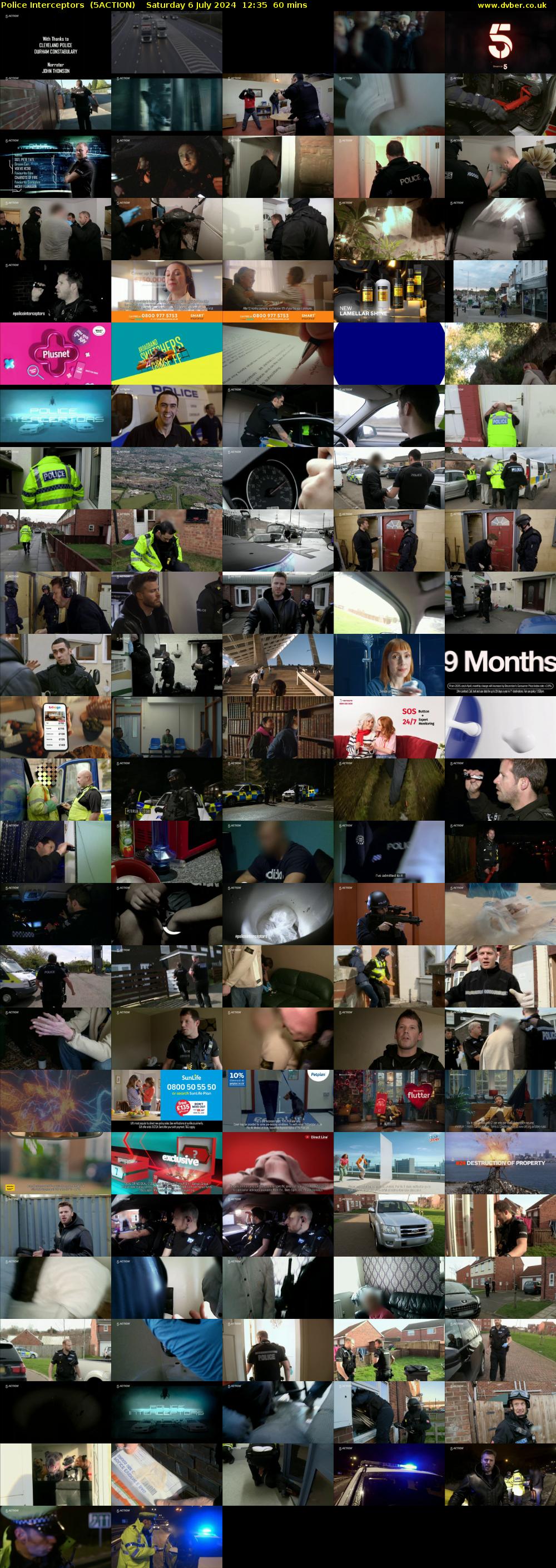 Police Interceptors  (5ACTION) Saturday 6 July 2024 12:35 - 13:35
