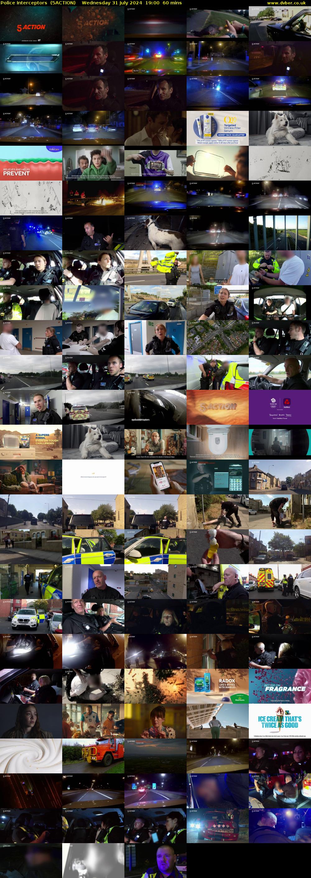 Police Interceptors  (5ACTION) Wednesday 31 July 2024 19:00 - 20:00