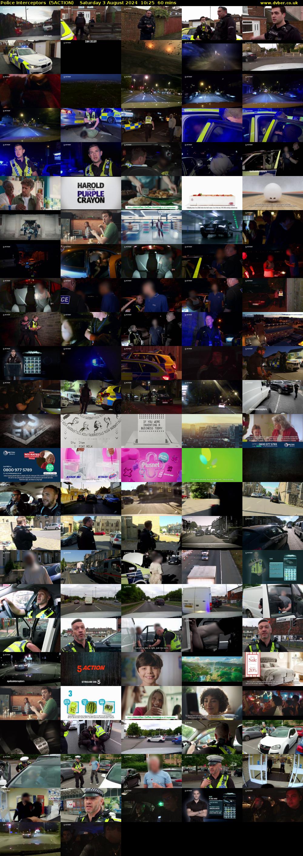 Police Interceptors  (5ACTION) Saturday 3 August 2024 10:25 - 11:25