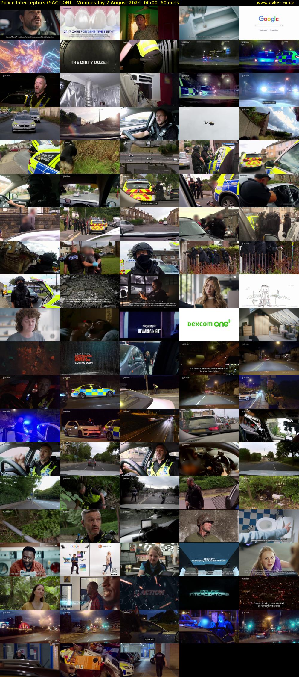 Police Interceptors (5ACTION) Wednesday 7 August 2024 00:00 - 01:00