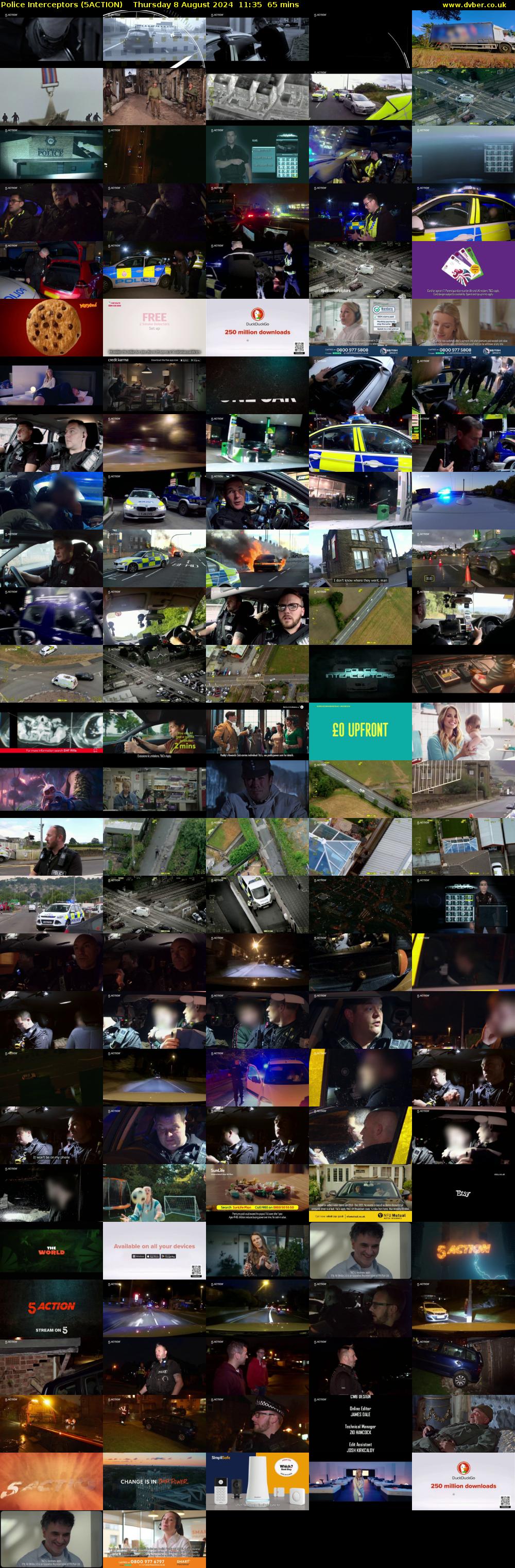 Police Interceptors (5ACTION) Thursday 8 August 2024 11:35 - 12:40