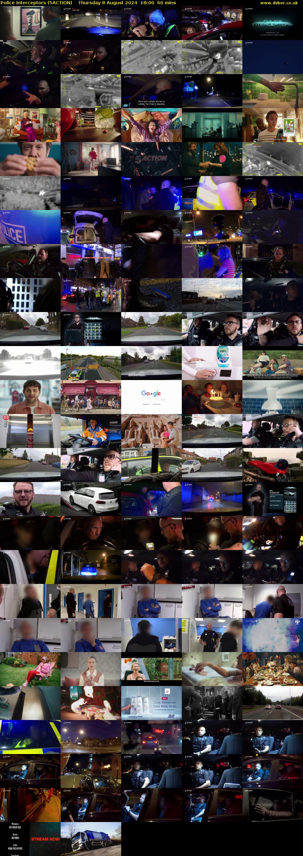Police Interceptors (5ACTION) Thursday 8 August 2024 18:00 - 19:00