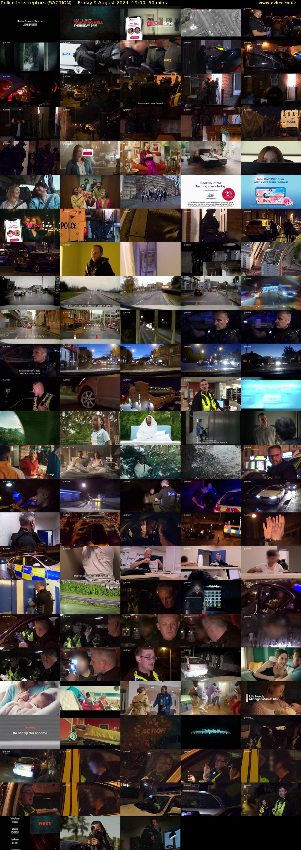Police Interceptors (5ACTION) Friday 9 August 2024 19:00 - 20:00
