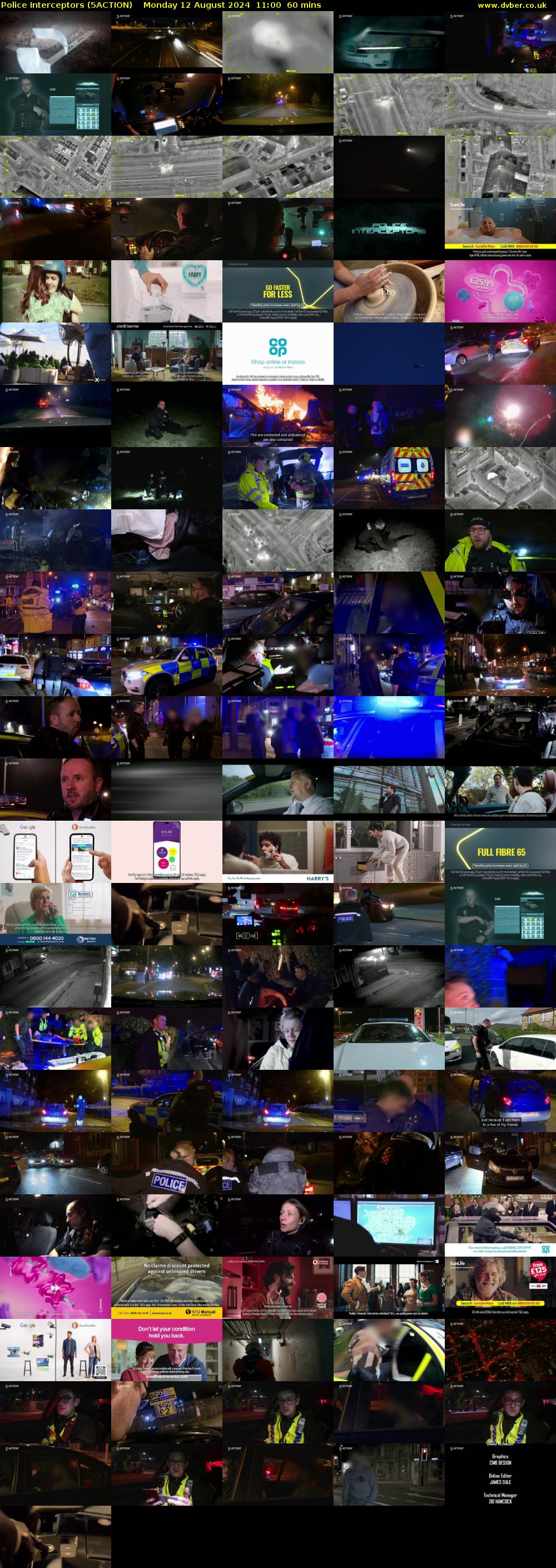 Police Interceptors (5ACTION) Monday 12 August 2024 11:00 - 12:00