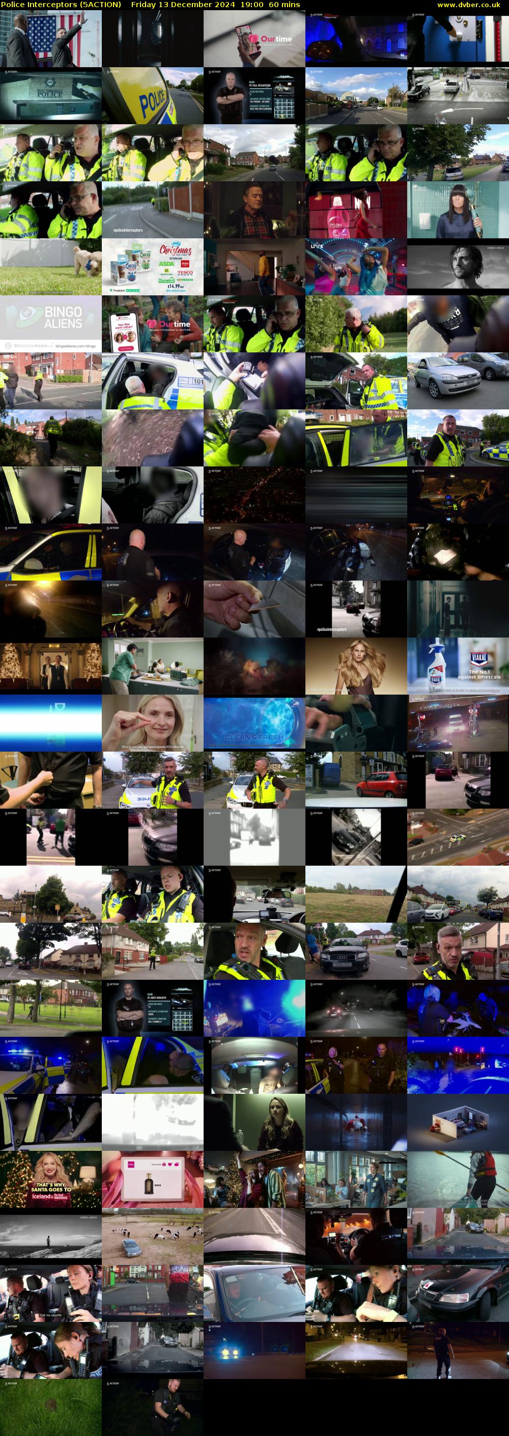 Police Interceptors (5ACTION) Friday 13 December 2024 19:00 - 20:00