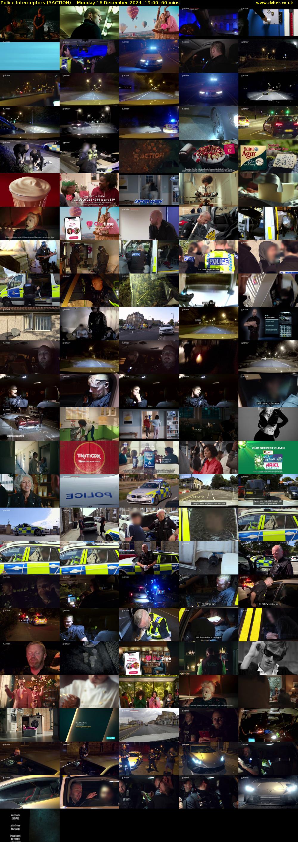 Police Interceptors (5ACTION) Monday 16 December 2024 19:00 - 20:00