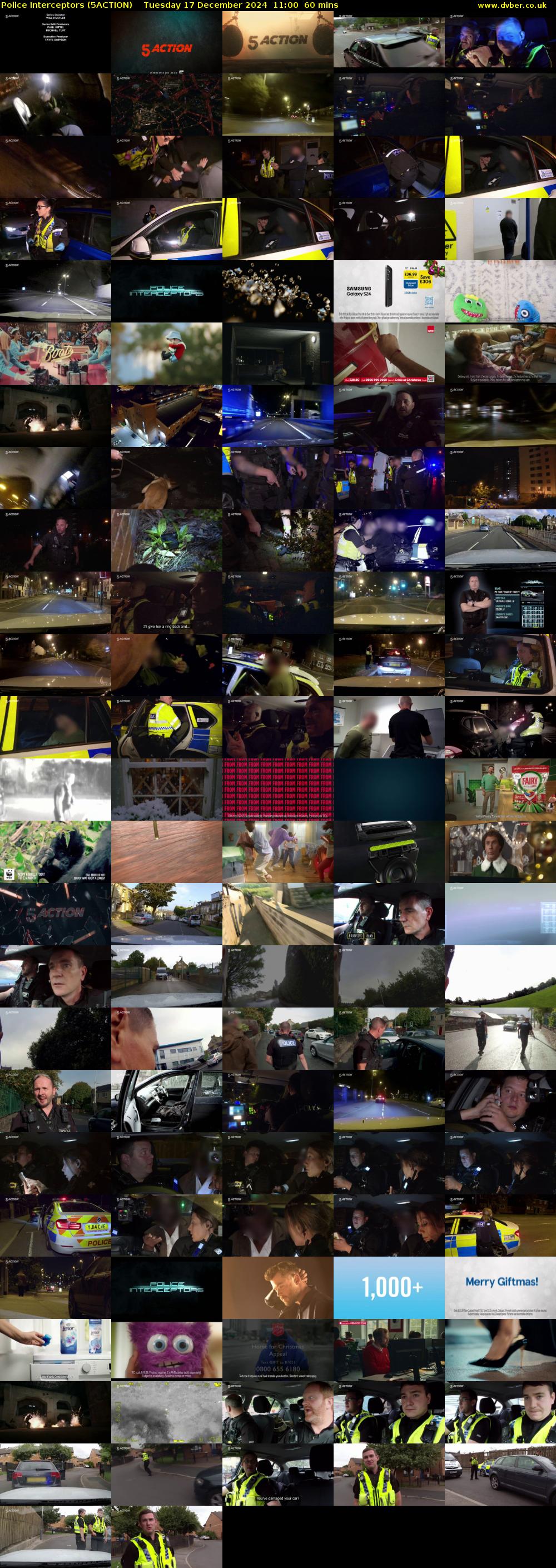 Police Interceptors (5ACTION) Tuesday 17 December 2024 11:00 - 12:00