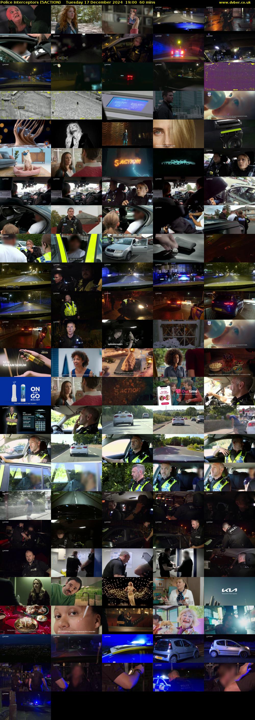 Police Interceptors (5ACTION) Tuesday 17 December 2024 19:00 - 20:00