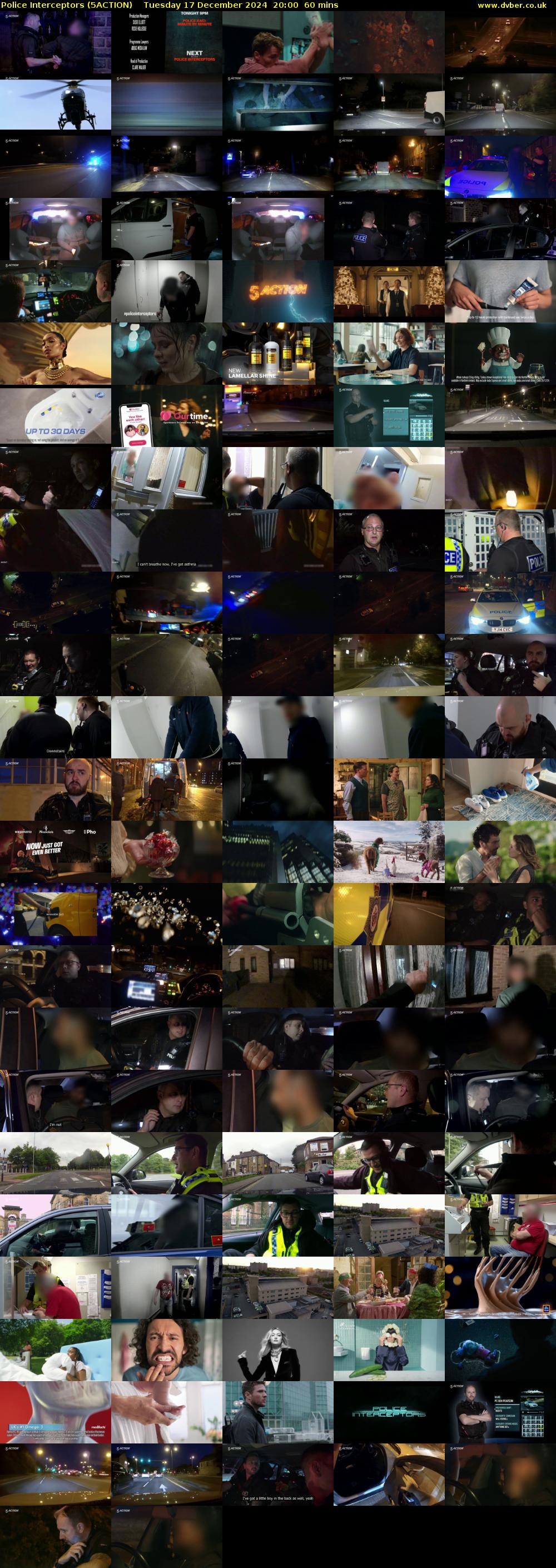 Police Interceptors (5ACTION) Tuesday 17 December 2024 20:00 - 21:00
