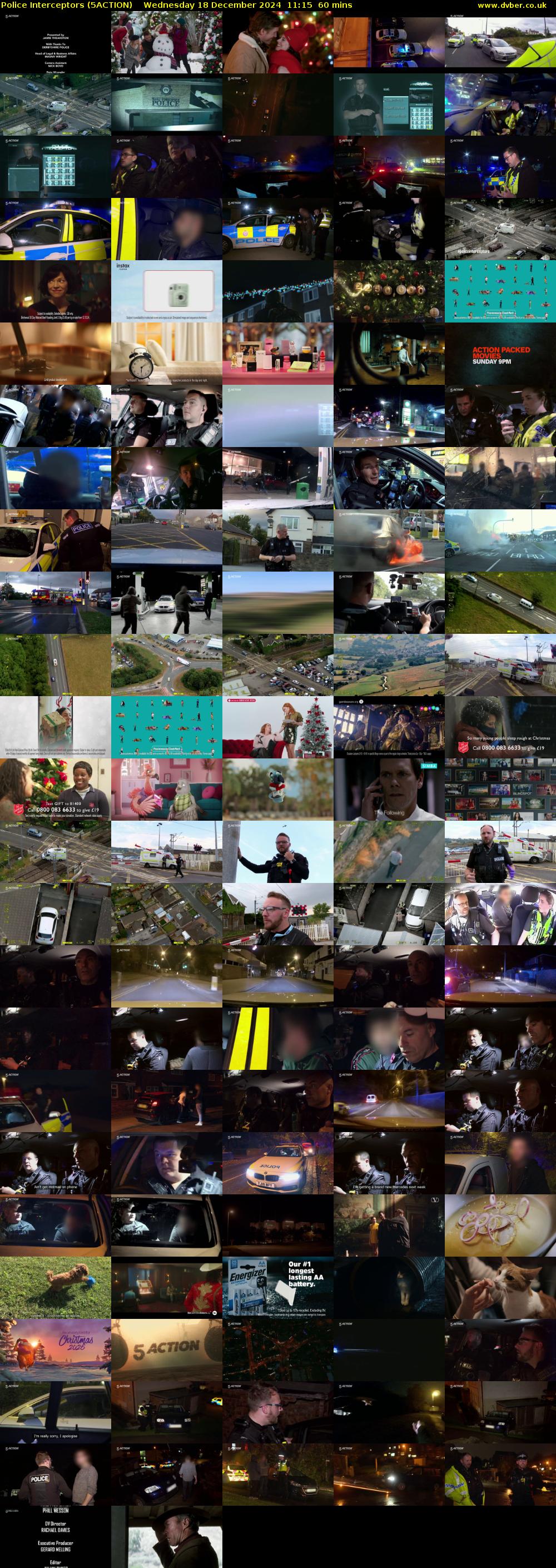Police Interceptors (5ACTION) Wednesday 18 December 2024 11:15 - 12:15