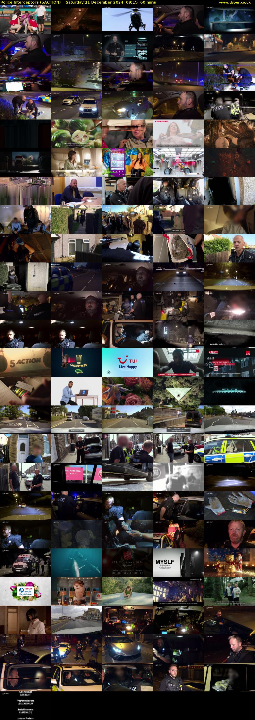 Police Interceptors (5ACTION) Saturday 21 December 2024 09:15 - 10:15