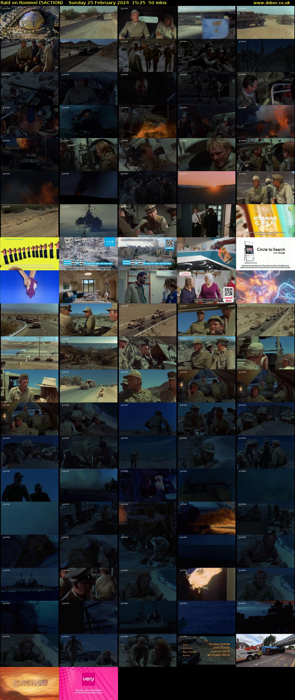Raid on Rommel (5ACTION) Sunday 25 February 2024 15:25 - 16:15