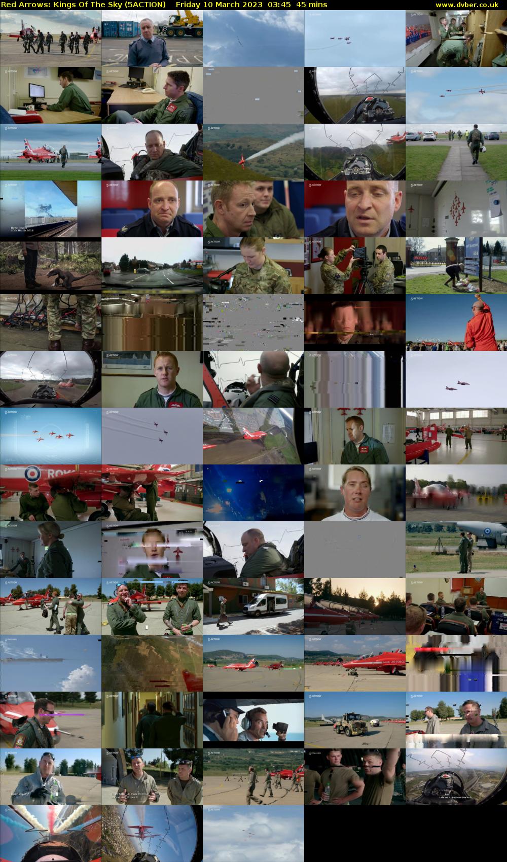 Red Arrows: Kings Of The Sky (5ACTION) Friday 10 March 2023 03:45 - 04:30
