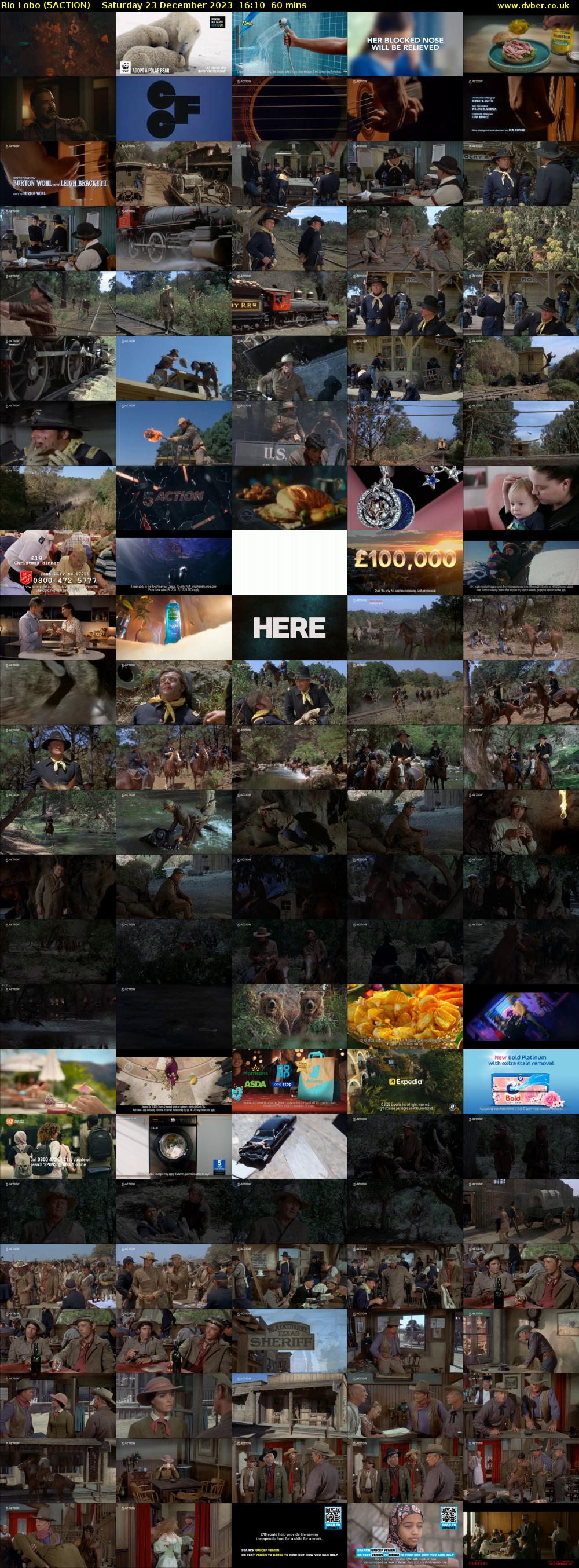 Rio Lobo (5ACTION) Saturday 23 December 2023 16:10 - 17:10