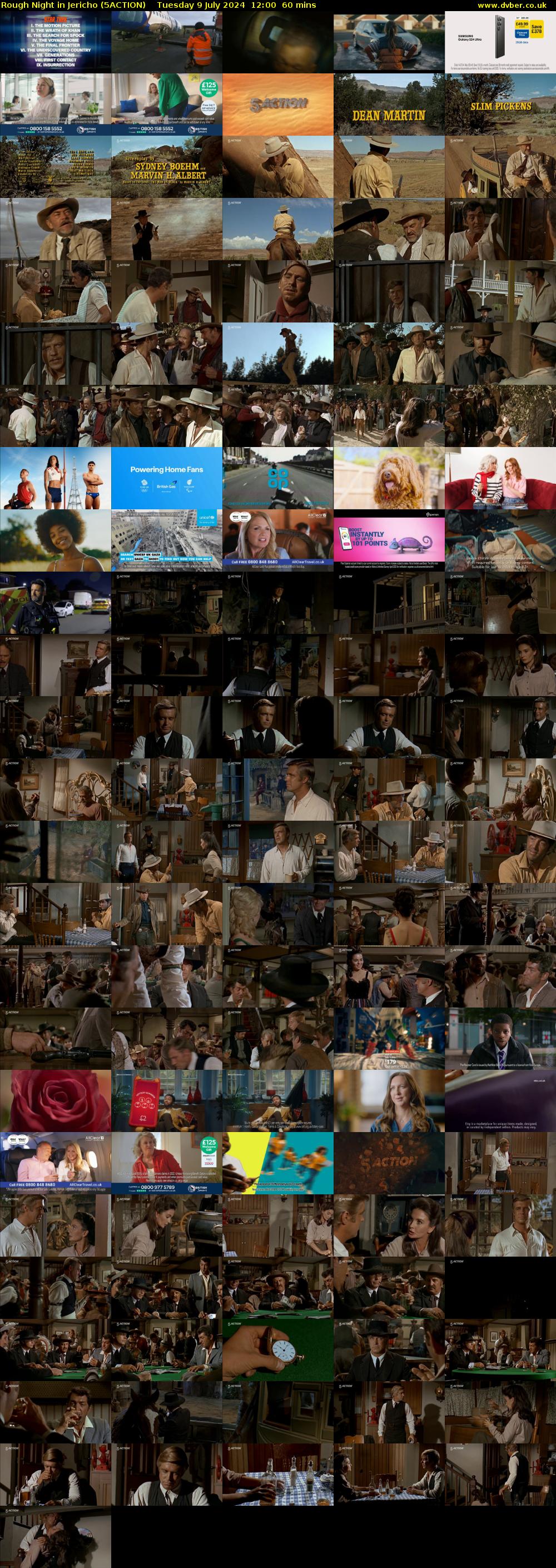 Rough Night in Jericho (5ACTION) Tuesday 9 July 2024 12:00 - 13:00