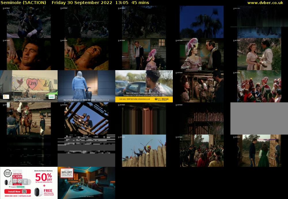 Seminole (5ACTION) Friday 30 September 2022 13:05 - 13:50