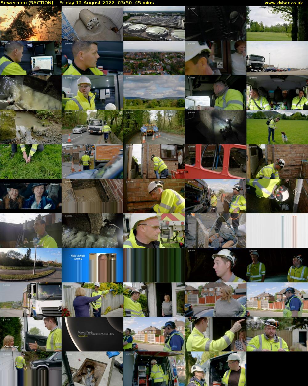Sewermen (5ACTION) Friday 12 August 2022 03:50 - 04:35