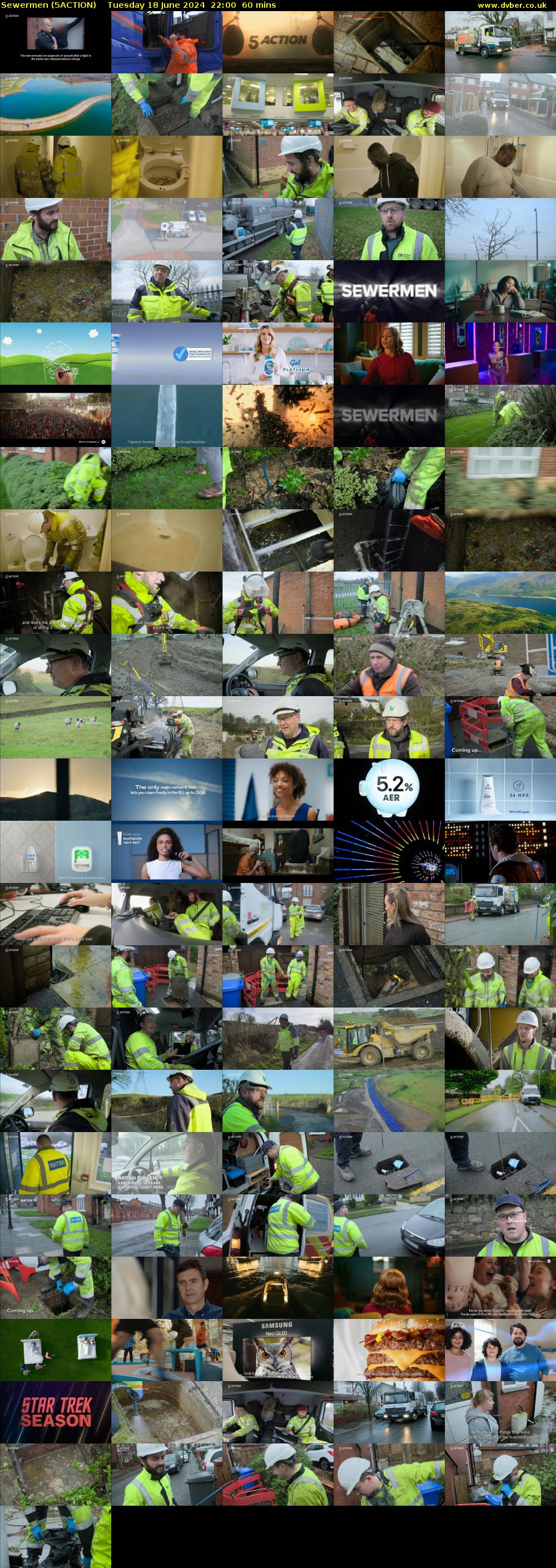 Sewermen (5ACTION) Tuesday 18 June 2024 22:00 - 23:00