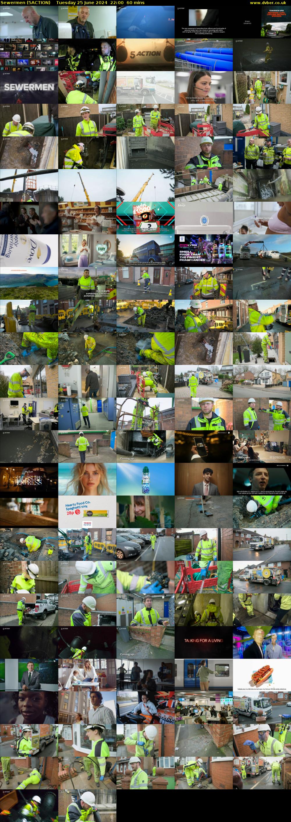 Sewermen (5ACTION) Tuesday 25 June 2024 22:00 - 23:00