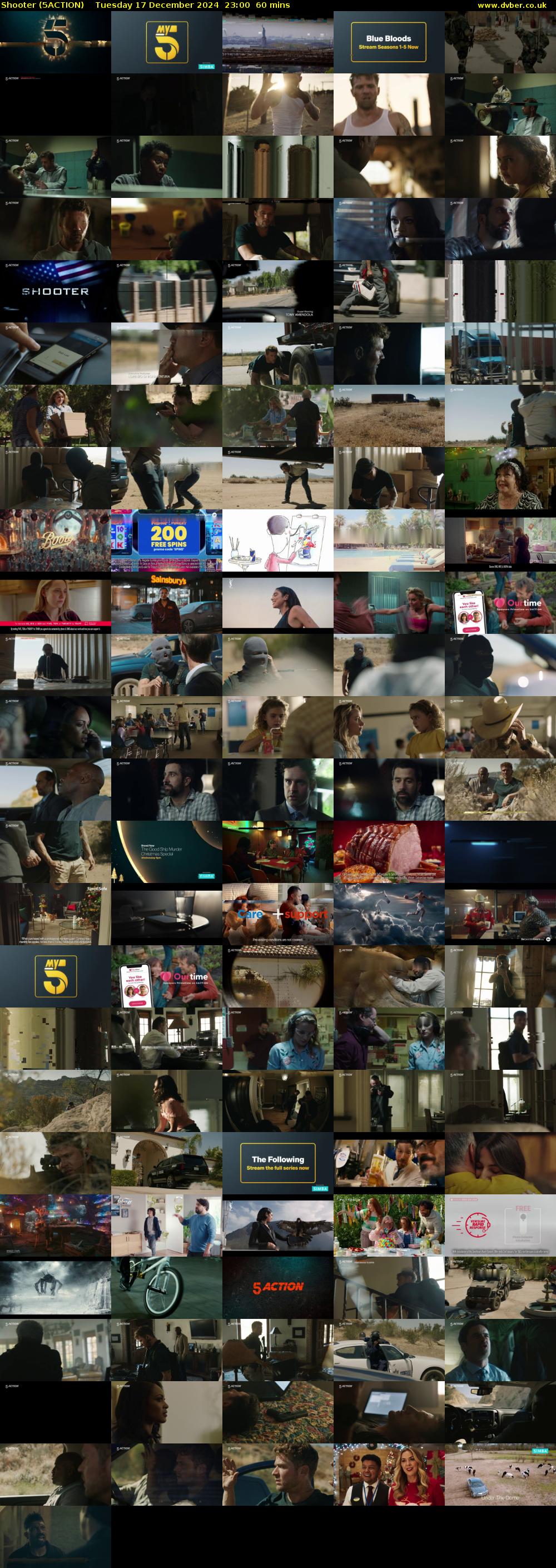 Shooter (5ACTION) Tuesday 17 December 2024 23:00 - 00:00