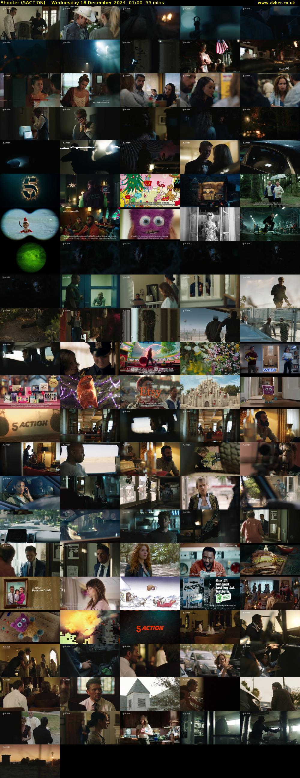 Shooter (5ACTION) Wednesday 18 December 2024 01:00 - 01:55