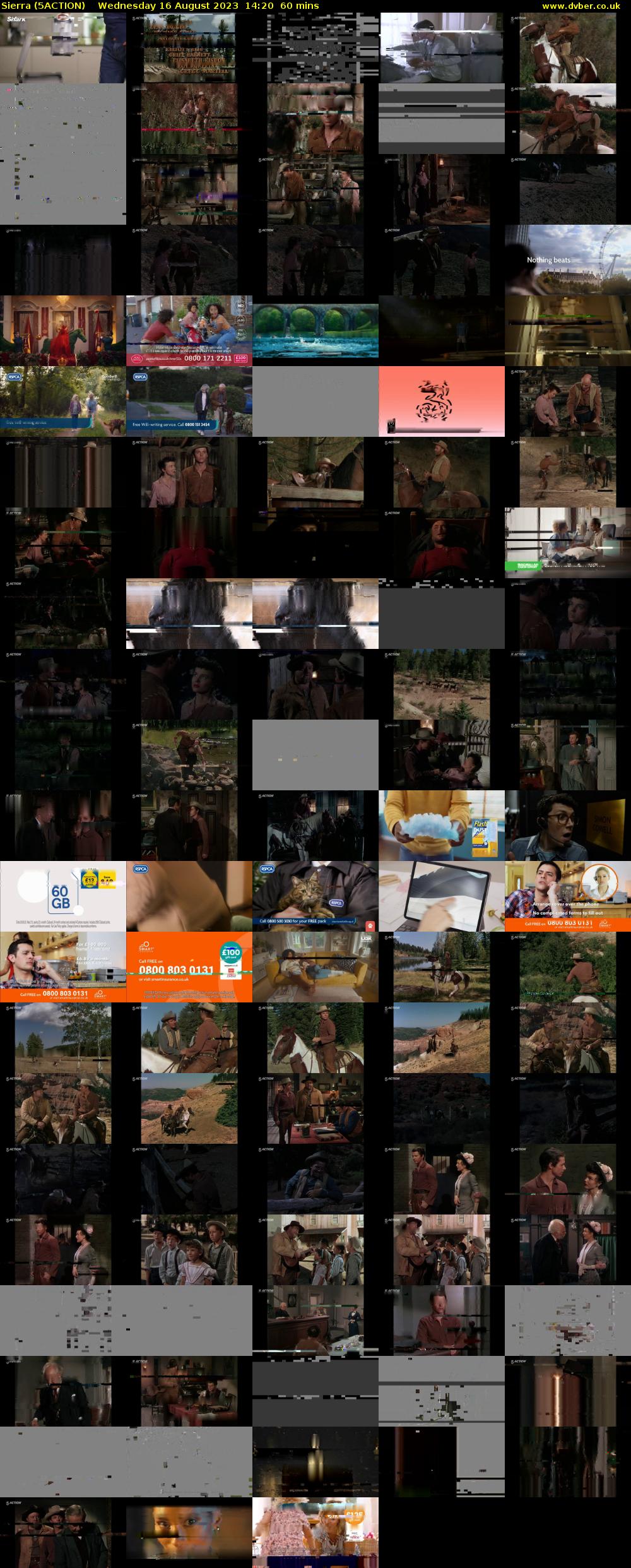 Sierra (5ACTION) Wednesday 16 August 2023 14:20 - 15:20