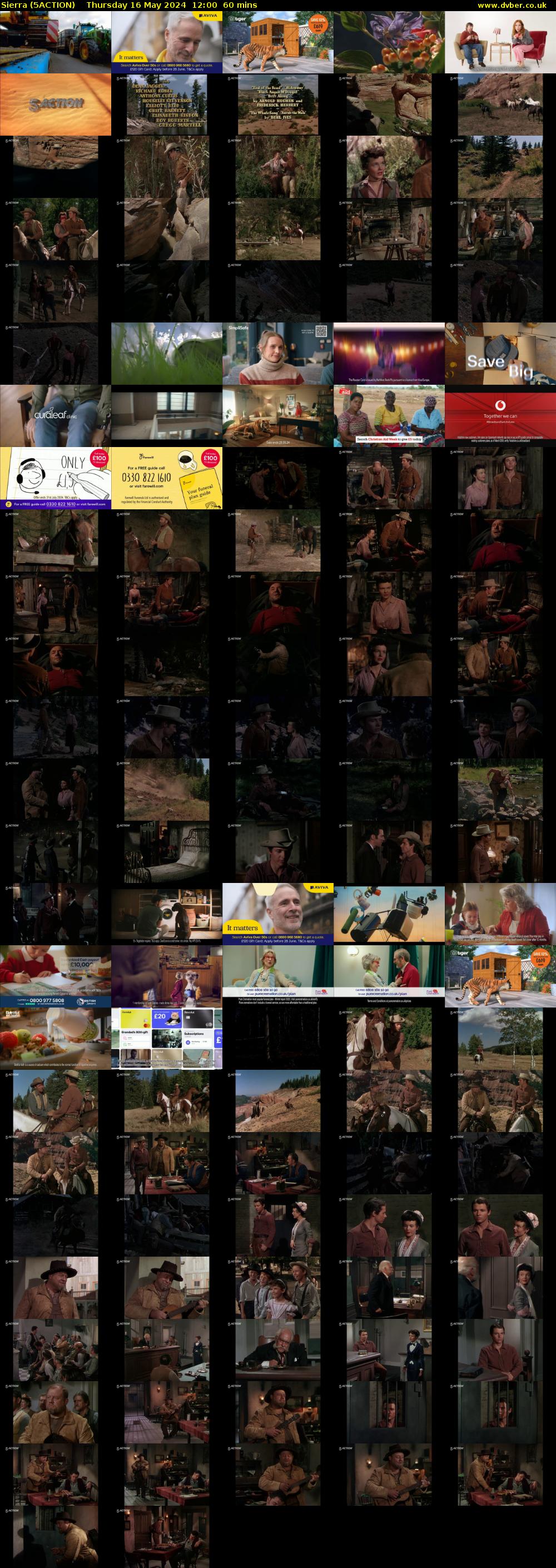 Sierra (5ACTION) Thursday 16 May 2024 12:00 - 13:00