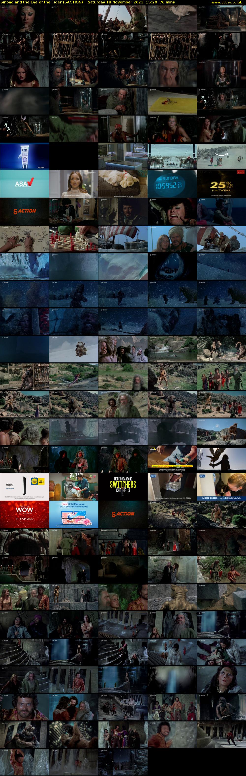 Sinbad and the Eye of the Tiger (5ACTION) Saturday 18 November 2023 15:20 - 16:30