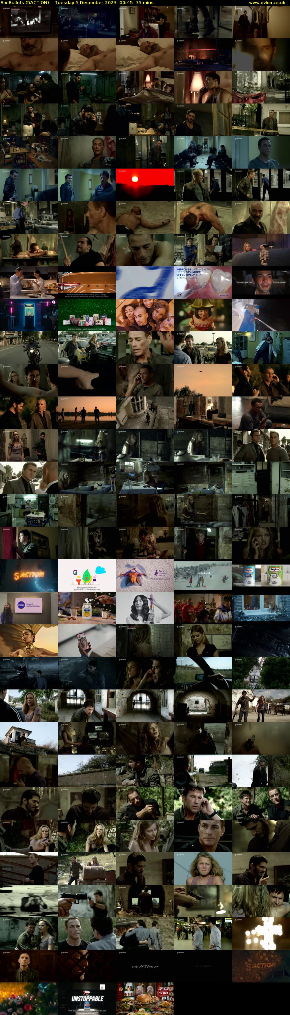 Six Bullets (5ACTION) Tuesday 5 December 2023 00:45 - 02:00