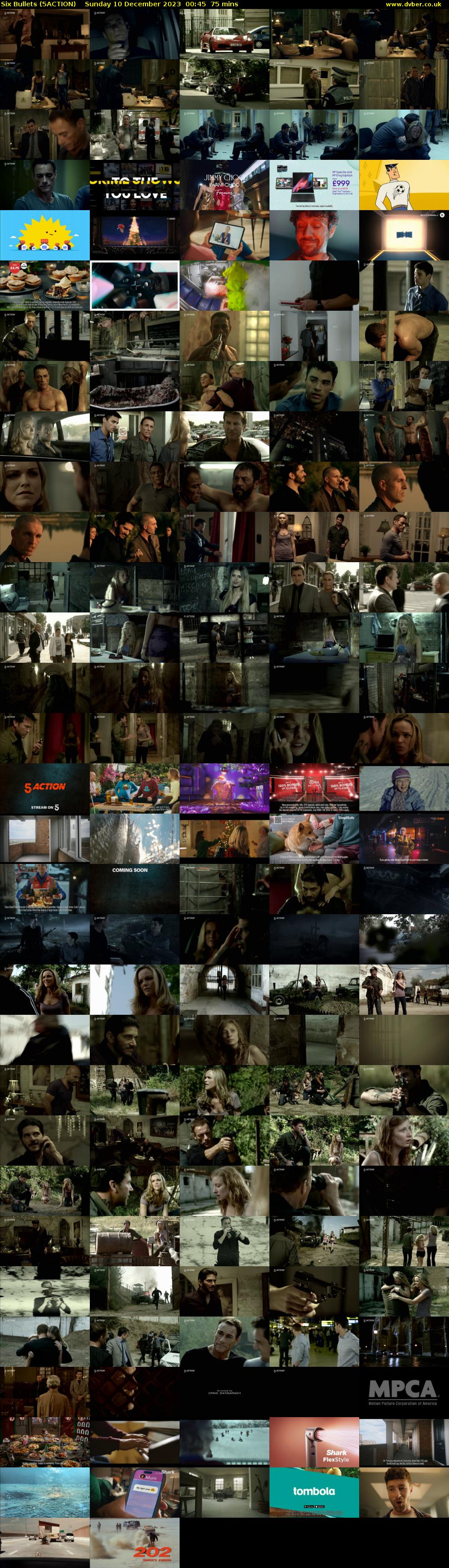Six Bullets (5ACTION) Sunday 10 December 2023 00:45 - 02:00
