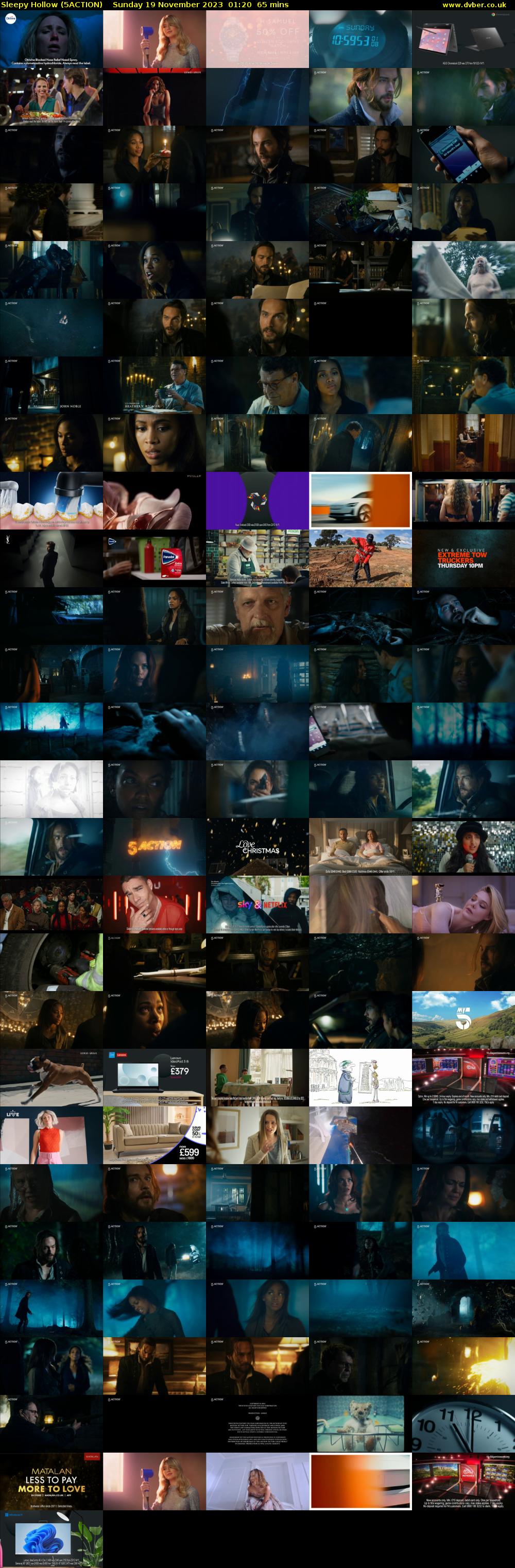 Sleepy Hollow (5ACTION) Sunday 19 November 2023 01:20 - 02:25