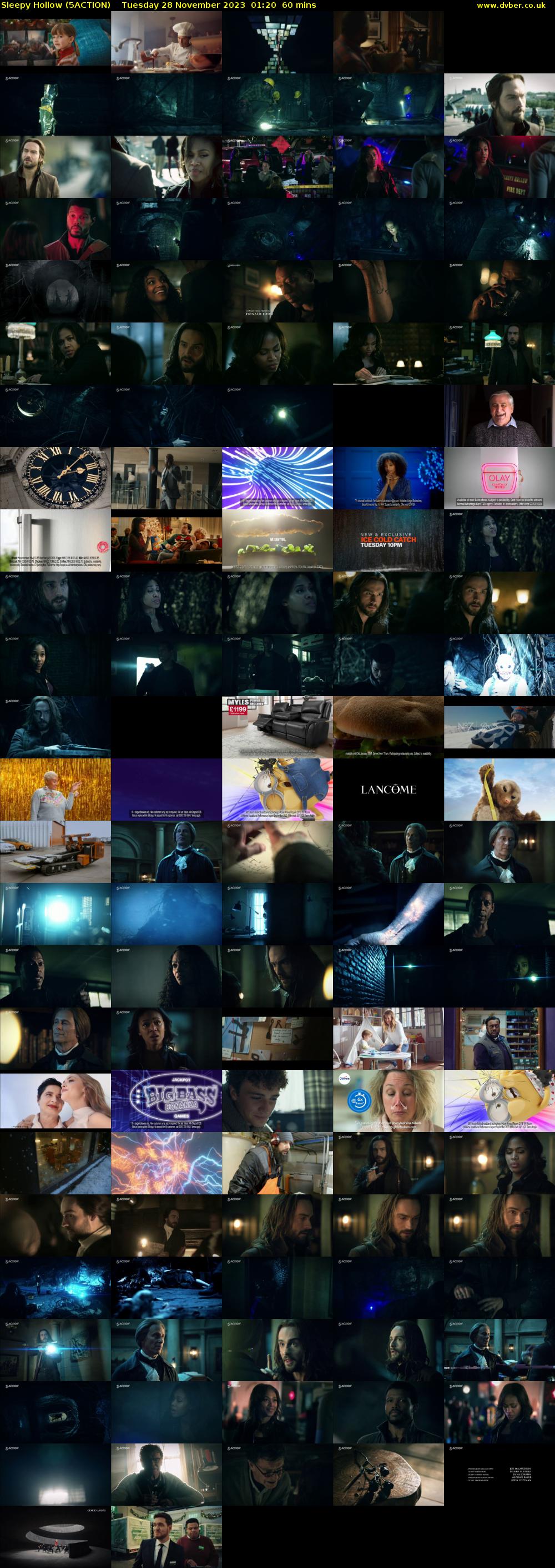 Sleepy Hollow (5ACTION) Tuesday 28 November 2023 01:20 - 02:20