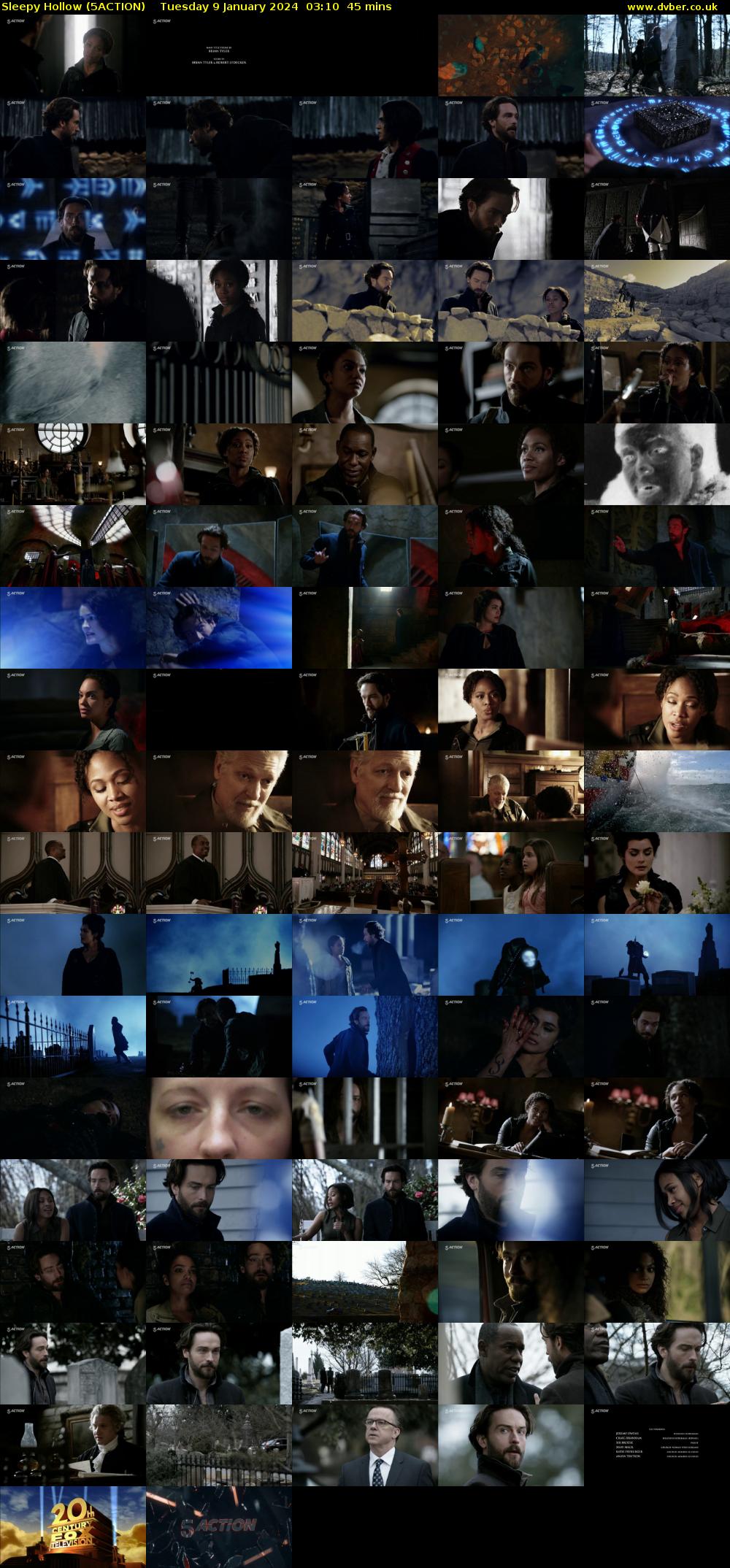 Sleepy Hollow (5ACTION) Tuesday 9 January 2024 03:10 - 03:55