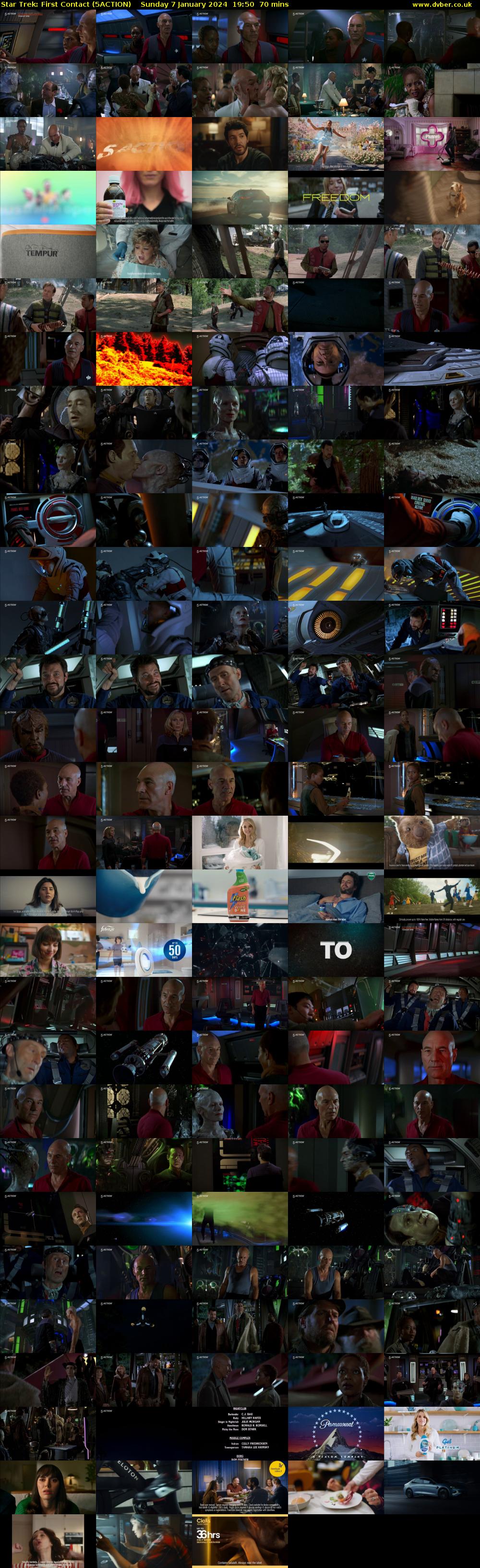 Star Trek: First Contact (5ACTION) Sunday 7 January 2024 19:50 - 21:00