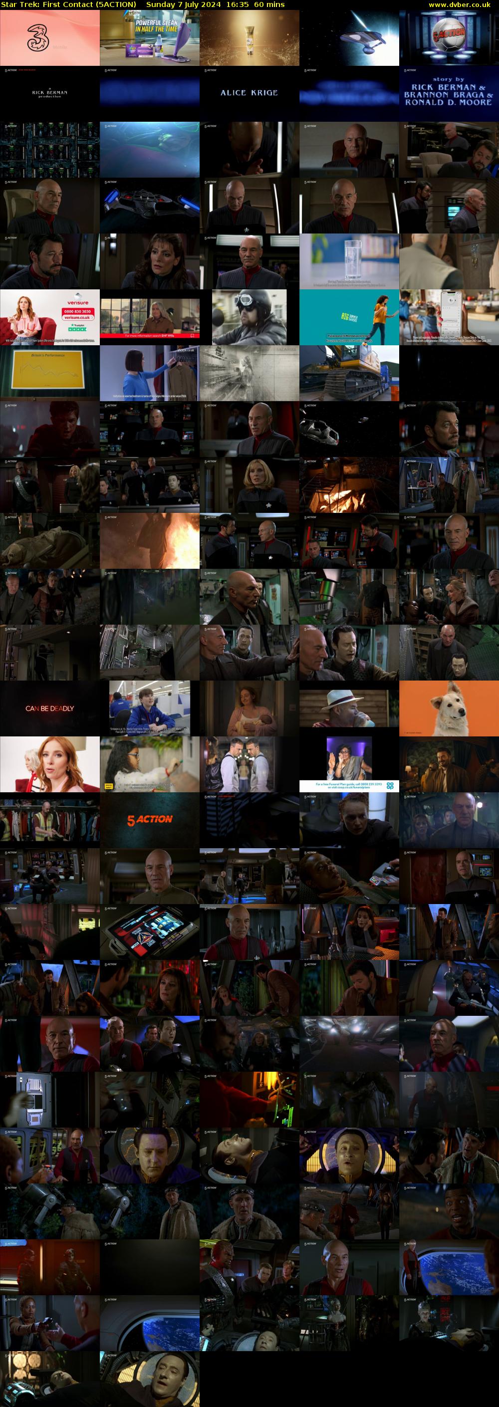 Star Trek: First Contact (5ACTION) Sunday 7 July 2024 16:35 - 17:35