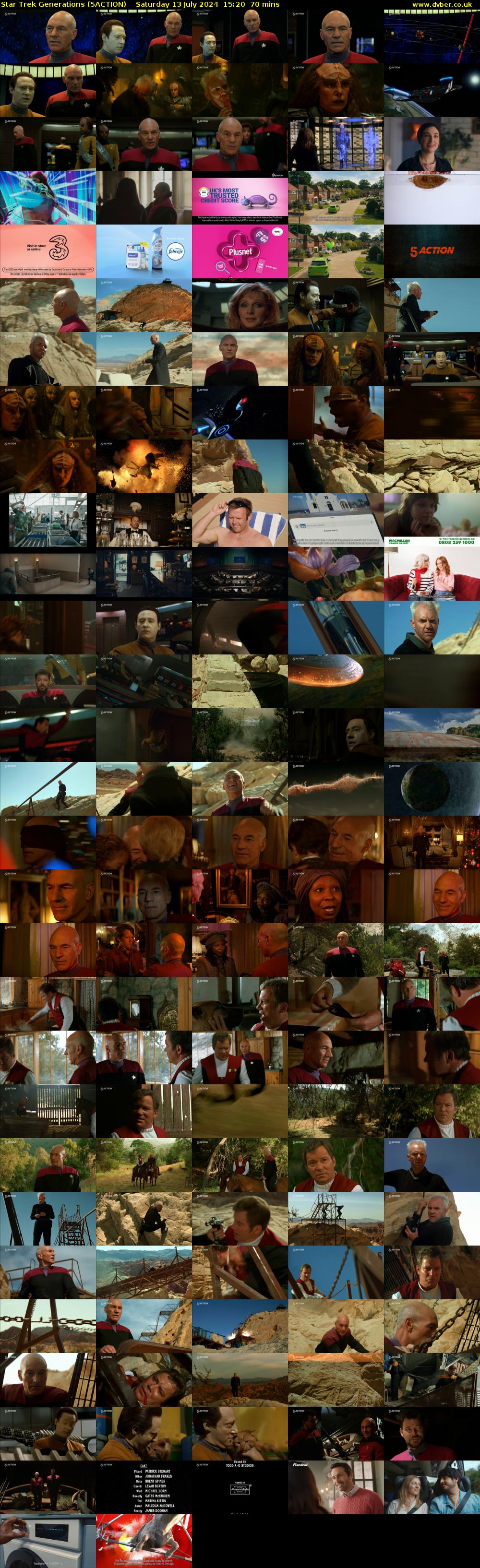 Star Trek Generations (5ACTION) Saturday 13 July 2024 15:20 - 16:30