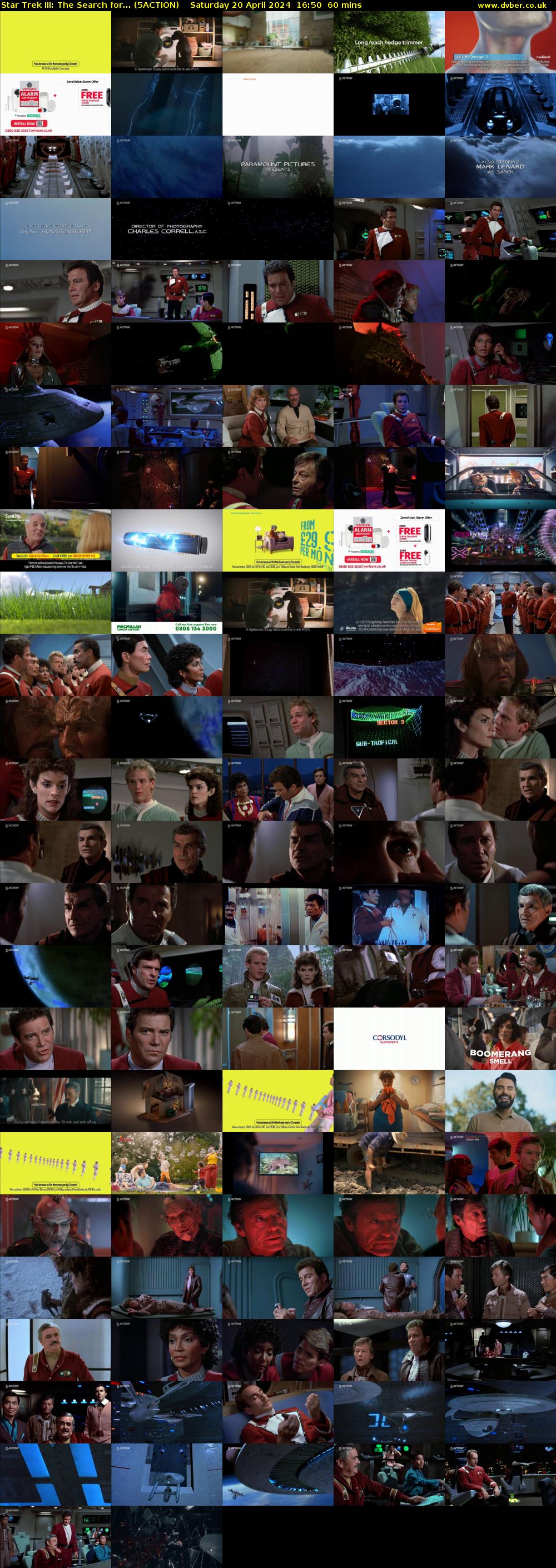Star Trek III: The Search for... (5ACTION) Saturday 20 April 2024 16:50 - 17:50